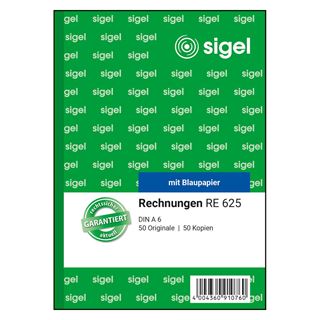 SIGEL Rechnung Formularbuch RE625