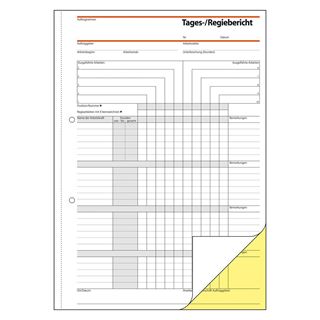 SIGEL Tages-/Regiebericht Formularbuch SD030