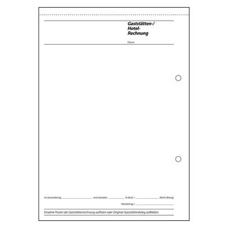 SIGEL Bewirtungskostenbeleg Formularbuch GB515