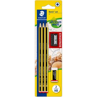 STAEDTLER Noris&reg; 120 Bleistifte HB schwarz/gelb, 1 Set