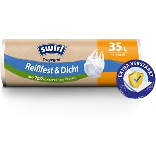 swirl M&uuml;llbeutel Rei&szlig;fest & Dicht 1928 35,0 l