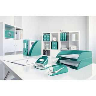 LEITZ Elektrohefter NeXXt Series WOW 5566 eisblau-metallic