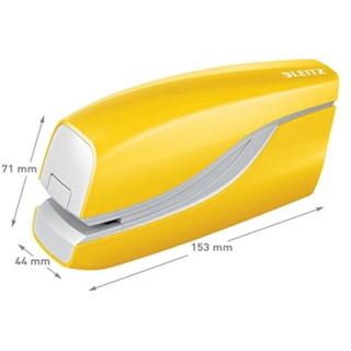 LEITZ Elektrohefter NeXXt Series WOW 5566 gelb-metallic