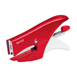 LEITZ Heftzange 5531 WOW rot-metallic