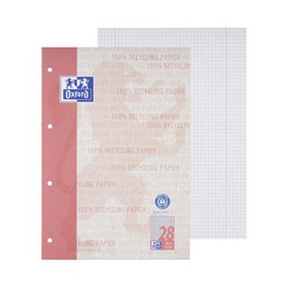 OXFORD Briefblock Recycling DIN A4 kariert
