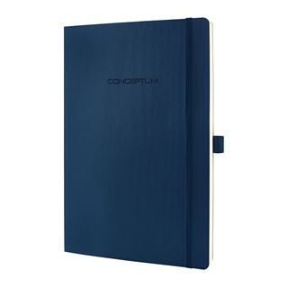 SIGEL Notizbuch Conceptum® ca. DIN A4 kariert, blau Softcover 194