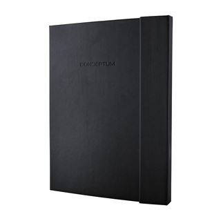 SIGEL Notizbuch Conceptum ca. DIN A4 kariert, schwarz Hardcover 194