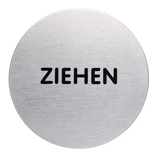 DURABLE Piktogramm "Ziehen" rund 6,5 cm