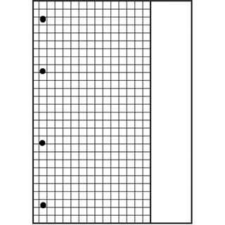OXFORD Arbeitsblock DIN A4 kariert Lineatur 22