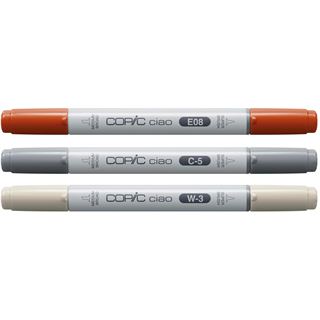 COPIC Ciao Architect Palette Layoutmarker-Set farbsortiert 1,0 + 6,0