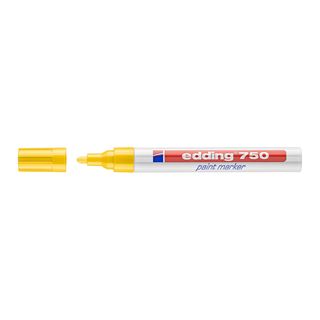 edding 750 Lackmarker gelb 2,0 - 4,0 mm, 1 St.