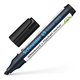 Schneider Maxx 293 Whiteboard- und Flipchart-Marker schwarz 2,0 - 5,0