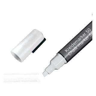 SIGEL Kreidemarker wei&szlig; 1,0 - 5,0 mm, 1 St.