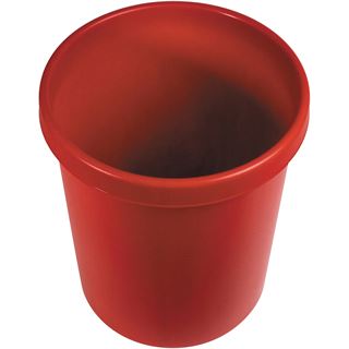 helit "the german" Papierkorb 30,0 l rot