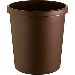 helit Papierkorb 18,0 l braun