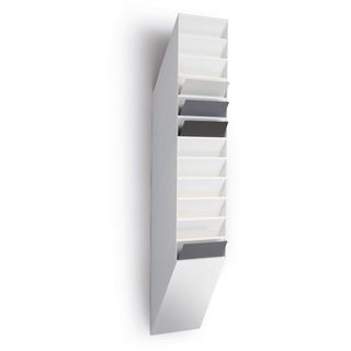 DURABLE Wandprospekthalter FLEXIBOXX wei&szlig; DIN A4