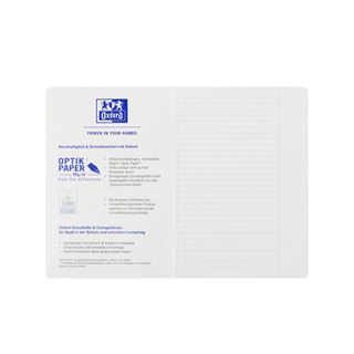 OXFORD Schulheft Touch Lineatur 25 liniert DIN A4 Au&szlig;enrand, 16