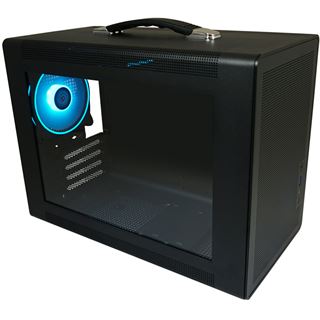 LC-Power Gaming 716MB Amplified_X Mini Tower ohne Netzteil schwarz