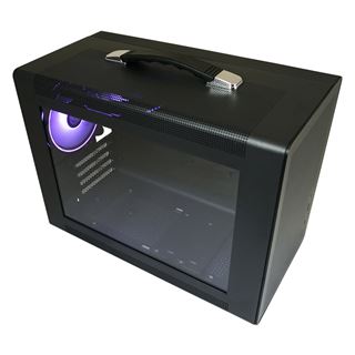 LC-Power Gaming 716MB Amplified_X Mini Tower ohne Netzteil schwarz