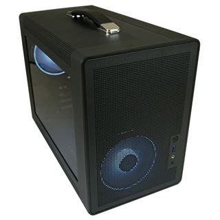 LC-Power Gaming 716MB Amplified_X Mini Tower ohne Netzteil schwarz