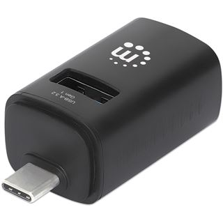 MANHATTAN 3-Port USB Typ-C Kombo-Hub USB-C-Stecker auf 3x USB-A 1x 5