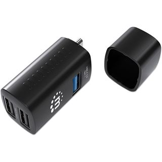 MANHATTAN 3-Port USB Typ-C Kombo-Hub USB-C-Stecker auf 3x USB-A 1x 5