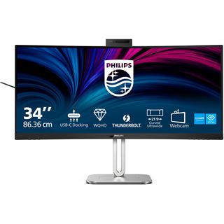 34" (86,36cm) Philips 6000er Serie 34B2U6603CH silber 3440x1440