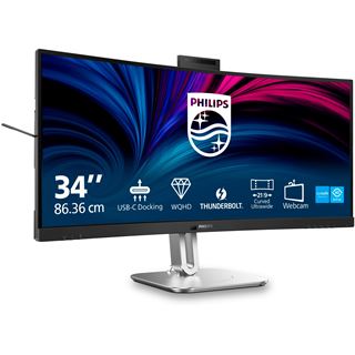 34" (86,36cm) Philips 6000er Serie 34B2U6603CH silber 3440x1440