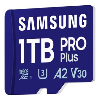 1TB SAMSUNG PRO Plus microSDXC +USB-Reader UHS-I U3 Full HD & 4K