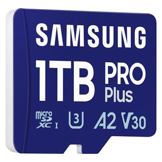 1TB SAMSUNG PRO Plus microSDXC +USB-Reader UHS-I U3 Full HD & 4K