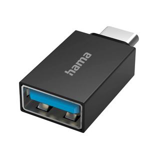 Hama Adapter 00200311 / USB-A to USB-C Schwarz