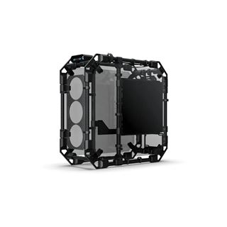 Alphacool Apex Skeleton Carbon Midi Tower ohne Netzteil schwarz