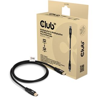 (&euro;24,90*/1m) 1.00m Club 3D Displayport Anschlusskabel Mini