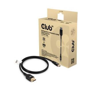 (€23,90*/1m) 1.00m Club 3D Displayport Adapterkabel Displayport