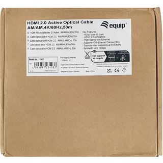 (&euro;1,34*/1m) 100.00m Equip HDMI Anschlusskabel Ethernet