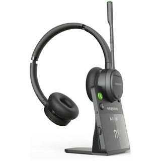 GEQUDIO GC-4 DECT und BT Duales Headset inkl. Basisstation