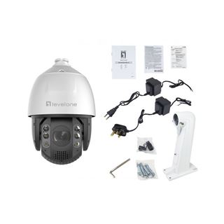 LevelOne IPCam FCS-4072 PTZ32x Dome Out 4MP H.265 IR 20W PoE