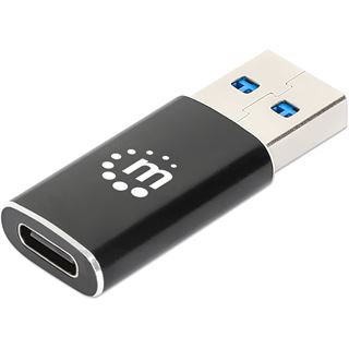 Manhattan USB-A auf USB-C Adapter USB 3.2 Gen 2 10Gbps
