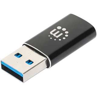 Manhattan USB-A auf USB-C Adapter USB 3.2 Gen 2 10Gbps