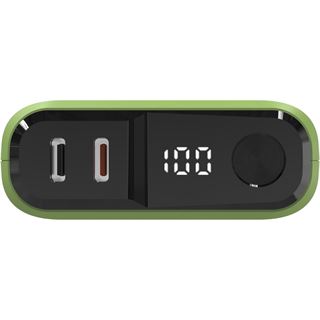 10.000 mAh Realpower RealPower PB-10000C PD+,3xType-C,hellgrün