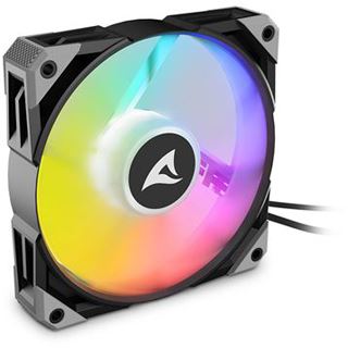 120x120x25mm Sharkoon L&uuml;fter Rebel F50 PWM ARGB schwarz