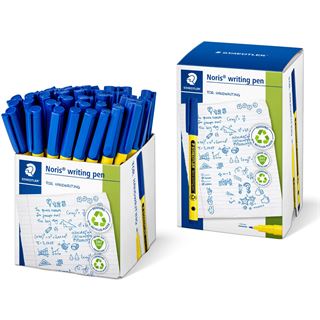STAEDTLER Fineliner Noris writing pen 0,6mm 50Stk. blau retail