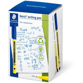 STAEDTLER Fineliner Noris writing pen 0,6mm 50Stk. blau retail