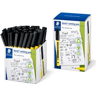 STAEDTLER Fineliner Noris writing pen 0,6mm 50Stk. schwarz retail