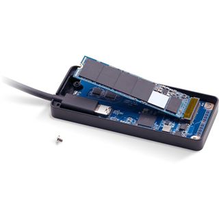 OWC Envoy Express portable M.2 NVMe SSD Geh&auml;use, TB3, 4TB