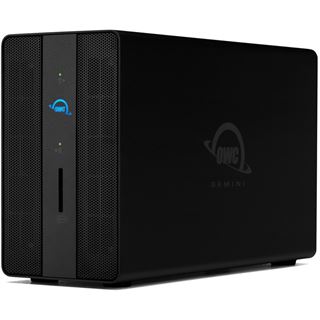 8TB OWC Gemini Dual drive TB3 RAID Storage and Docking Enclo