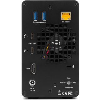 8TB OWC Gemini Dual drive TB3 RAID Storage and Docking Enclo