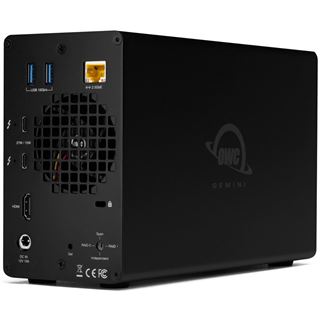 8TB OWC Gemini Dual drive TB3 RAID Storage and Docking Enclo
