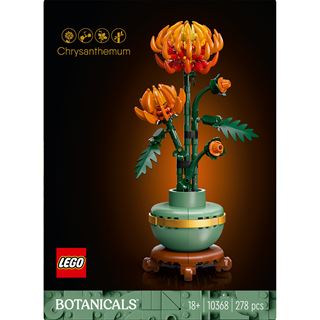 LEGO Icons 10368 Chrysantheme, Bauset, pflegeleichte Pflanze