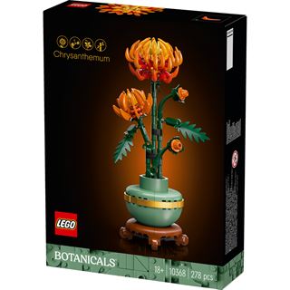 LEGO Icons 10368 Chrysantheme, Bauset, pflegeleichte Pflanze